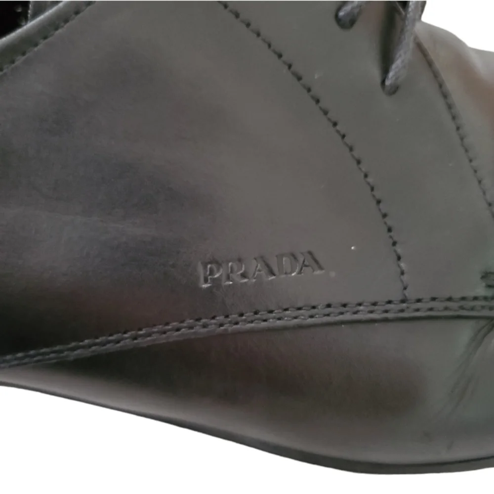 Men's black Prada shoes